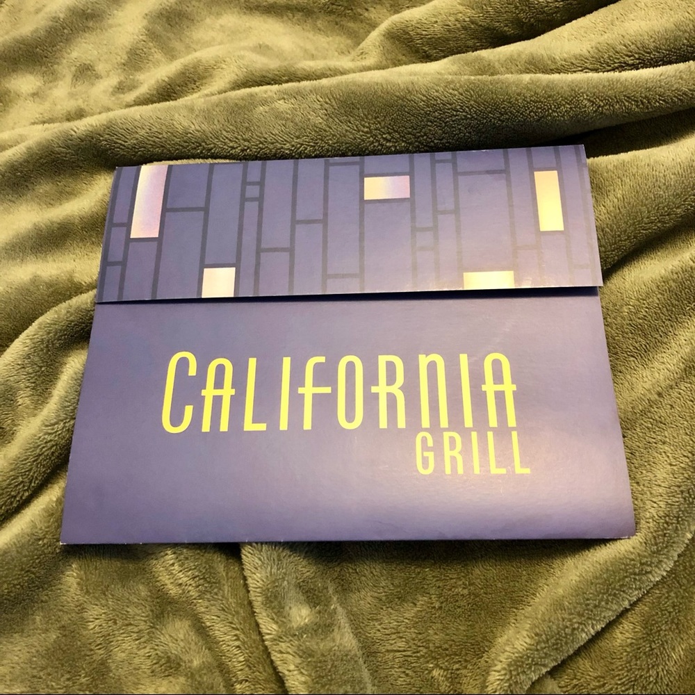 [3/$15] Walt Disney World 50th Anniversary Souvenir California Grill Menu